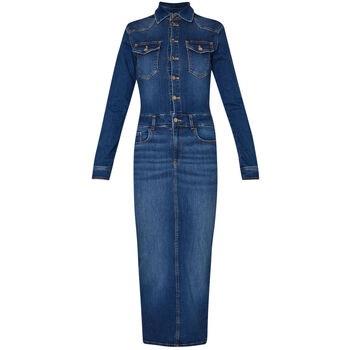 Robe Liu Jo Robe chemisier en toile denim