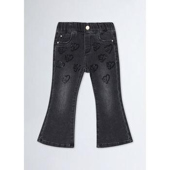 Jeans enfant Liu Jo Jean à cœurs et strass