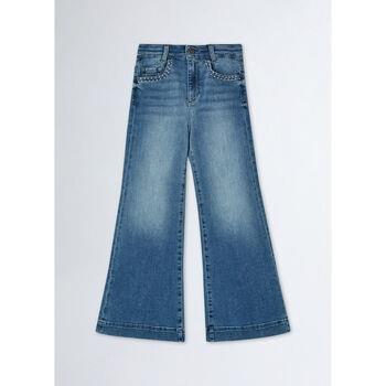 Jeans enfant Liu Jo Jean évasé avec clous