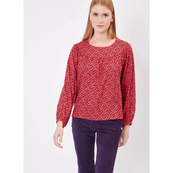 Blouses La Fiancee Du Mekong Blouse fluide imprimée MAEVA