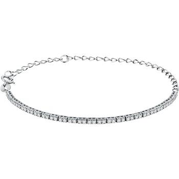 Bijoux Live Diamond Bracelet en Or 375/1000 et diamant de synthèse