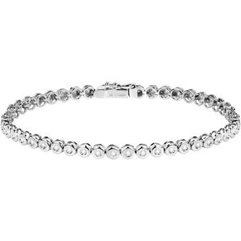 Bijoux Live Diamond Bracelet en or jaune recyclé 375/1000 et diamant d...