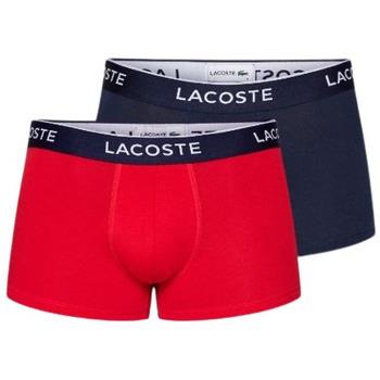 Boxers Lacoste PACK DE 2 BOXER COURTS CORE PERFORMANCE - MARINE/ROUGE ...