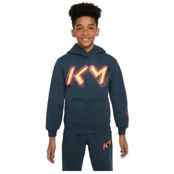 Sweat-shirt enfant Nike SWEATSHIRT KM K NK CLUB FLC HDY - ARMORY NAVY ...