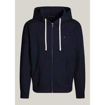 Polaire Tommy Hilfiger Sweat zippé à capuche marine