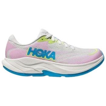 Chaussures Hoka one one CHAUSSURES RINCON 4 - FROST / PINK TWILIGHT - ...