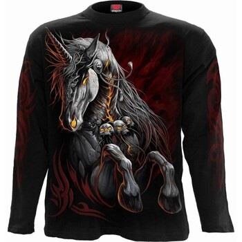 T-shirt Spiral Infernal Unicorn