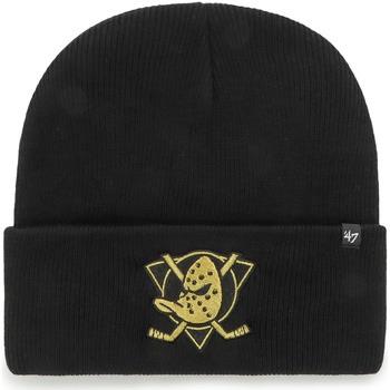 Bonnet '47 Brand 47 BEANIE NHL ANAHEIM DUCKS HAYMAKER METALLIC BLACK