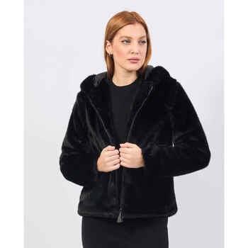 Blouson Markup Veste en fausse fourrure avec capuche