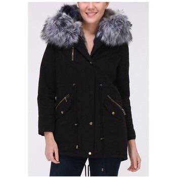 Manteau Kebello Parka Noir F