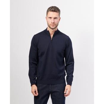 Pull BOSS Pull homme avec col en V et zip