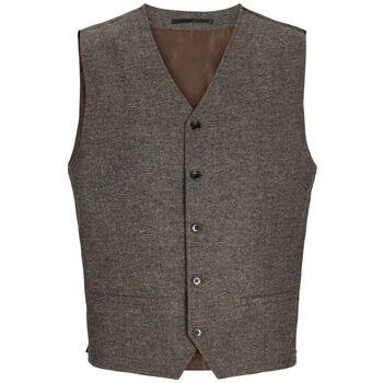 Veste Jack &amp; Jones 12262201 WINTER TWILL WAISTCOAT-SLATE