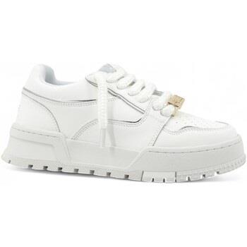 Chaussures GaËlle Paris Sneaker Donna Bianco Argento GACAM01121