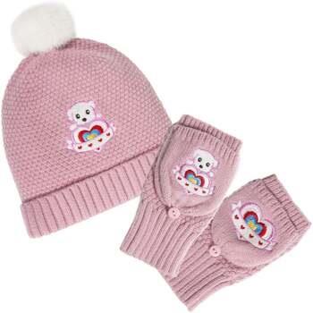 Gants enfant Isotoner Mitaines moufles Enfant 6/8 ans Soft Touch Rose