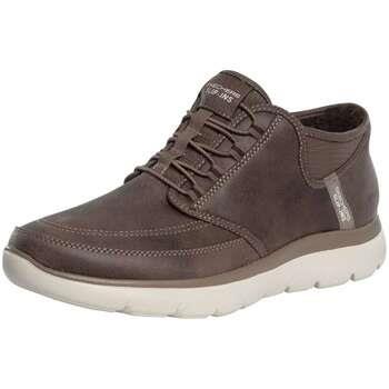 Baskets basses Skechers Baskets en cuir synthétique Siegul de Slip In ...