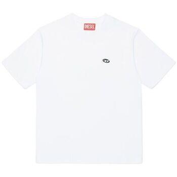 T-shirt enfant Diesel J02019 0AIJU-K100 WHITE