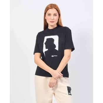 T-shirt Karl Lagerfeld T-shirt noir avec logo