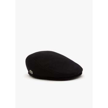 Casquette Lacoste Casquette plate - noire