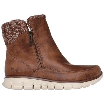 Bottines Skechers BUTIN SYNERGY LOVELY COLLAB MARRON