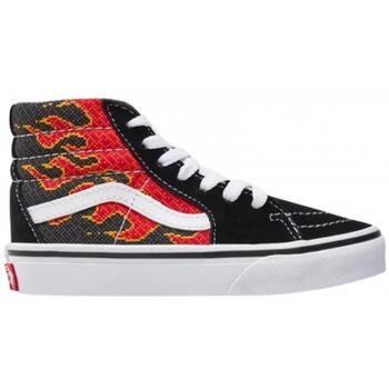 Baskets montantes enfant Vans sk8-hi_pixel_flame