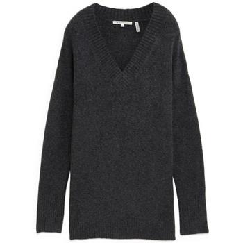 Pull Tom Tailor - Pull col v - anthracite