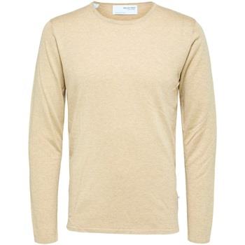 Sweat-shirt Selected Rocks Knit Crew Neck Kelp