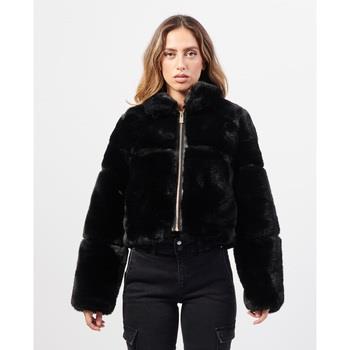 Manteau Yes Zee Bomber femme en éco-fourrure