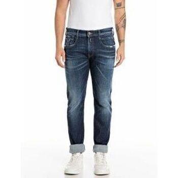 Jeans Replay M914Q .000.141 706 - AMBASS-007 12 OZ DEEP BLUE