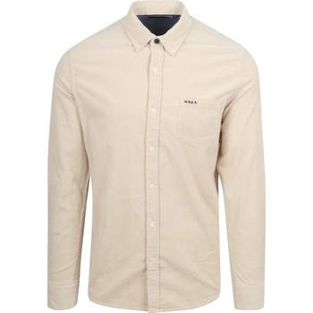 Chemise New Zealand Auckland NZA Chemise Omar Fine Corduroy Ecru