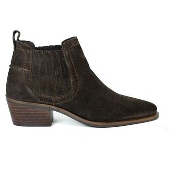 Bottines Vexed BOTÍN NEGRO COWBOY DE SERRAJE CON TACÓN BAJO VEXED KORA