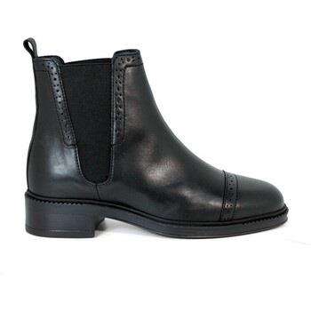 Bottines Vexed BOTÍN CHELSEA NEGRO DE PIEL DE MUJER VEXED BERA