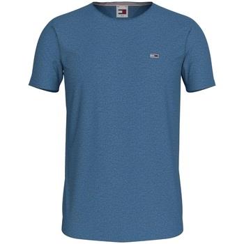 T-shirt Tommy Jeans T shirt Slim Ref 63307 C2T Bleu