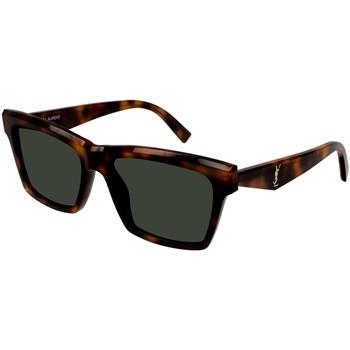 Lunettes de soleil Saint Laurent SL M104 Lunettes de soleil, Havana/Ve...