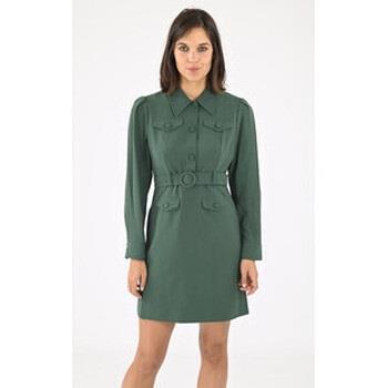 Robe Tara Jarmon Robe Roya verte-047932