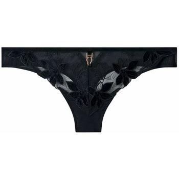 Tangas Pomm'poire String noir Rafale