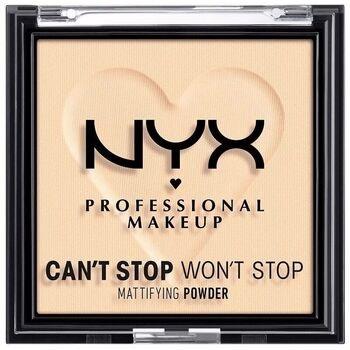 Blush &amp; poudres Nyx Professional Make Up Can't Stop Won't Stop Mat...