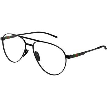 Lunettes de soleil Gucci GG1679O Cadres Optiques, Noir/Transparent, 56...