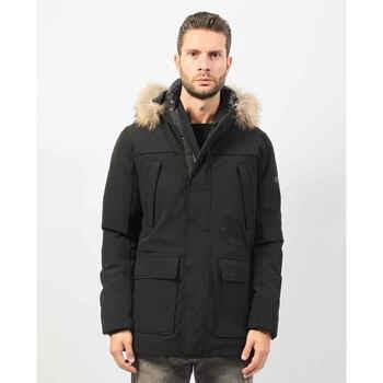 Manteau Yes Zee Parka homme avec capuche fourrure