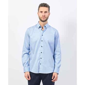 Chemise Bugatti Chemise homme avec boutons contrastés