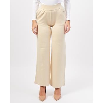 Pantalon John Richmond Pantalon en viscose avec logo