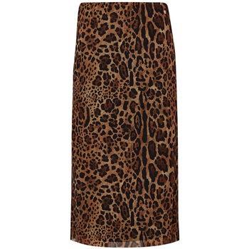 Jupes Liu Jo Jupe midi en tulle animalier