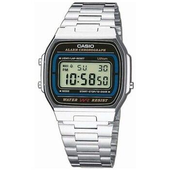 Montre Casio A164WA-1VES, Quartz, 35mm, 3ATM