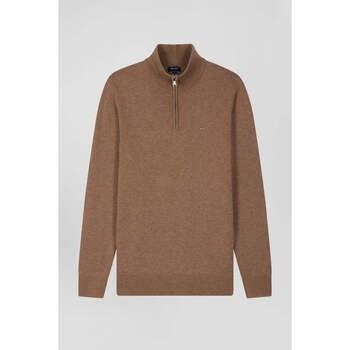 Sweat-shirt Eden Park Pull camionneur marron