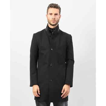 Manteau Bugatti Manteau court homme avec bande sur le cou