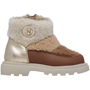 Boots enfant Naturino Bottines en cuir et laine GHITA