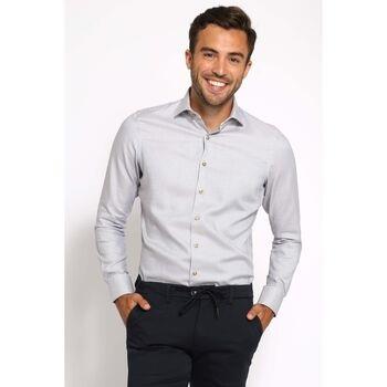 Chemise Suitable Chemise Twill Impression Beige