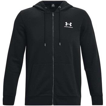 Polaire Under Armour Felpa Essential Fleece Fz Hood Nero