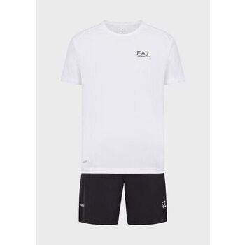 T-shirt Emporio Armani EA7 8NPV03 PNDDZ-21BA WHITE/BLACK