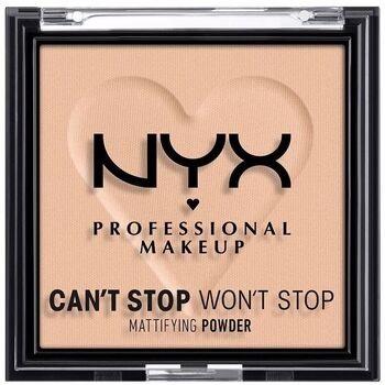 Blush &amp; poudres Nyx Professional Make Up Can't Stop Won't Stop Mat...