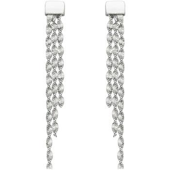 Boucles oreilles Orusbijoux Boucles D'oreilles Argent Rhodiées Triples...